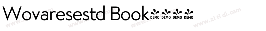 Wovaresestd Book字体转换